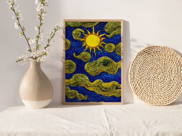 Download Sun Abstract Painting - Abstract painting Collection