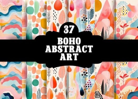 Download Boho Abstract Art - Boho Collection
