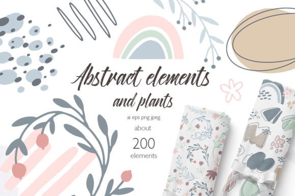 Download Abstract Shapes and Plants - Plant Collection