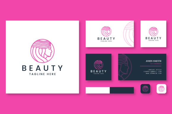 Download Minimalist Beauty Logo and Business Card - Business Collection