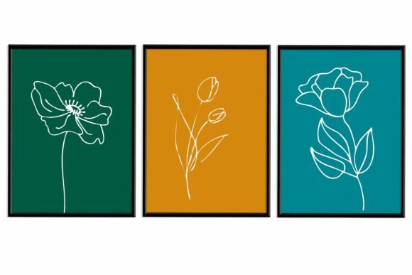 Download Colorful Abstract Wall Art, Wall Decor - Premium Bundle