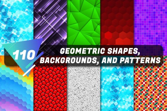 Download Collection of 110 Geometric Shapes - Collection Collection