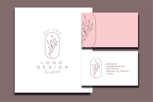 Download Floral Logo &amp; Business Card - Business Collection